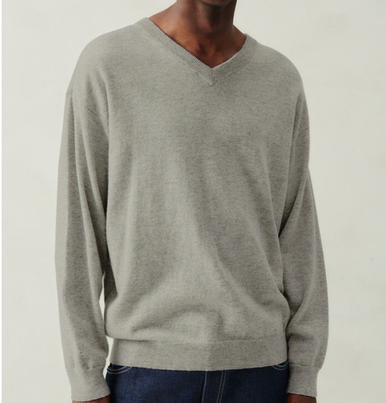 American vintage men v neck pullover-null