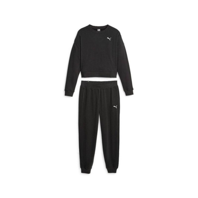 Puma loungewear wmn suit set, Black, medium