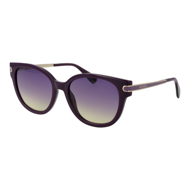Purple plastic sunglasses-null