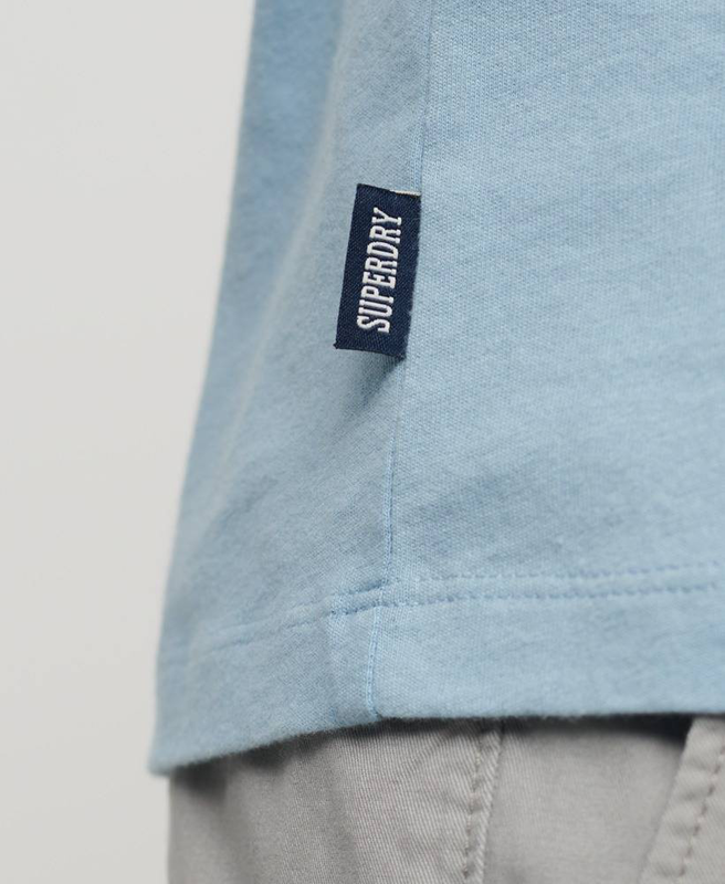 Organic cotton essential logo mens t-shirt-null