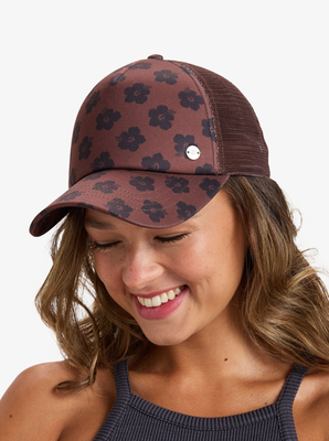 Roxy beautiful morning cap, Chocolate, medium