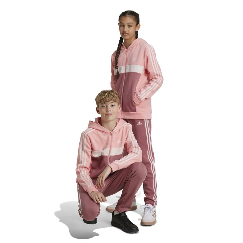 J 3-stripes tib fleece tracksuit-null