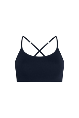 Girlfriend collective float juliet bra in midnight blue