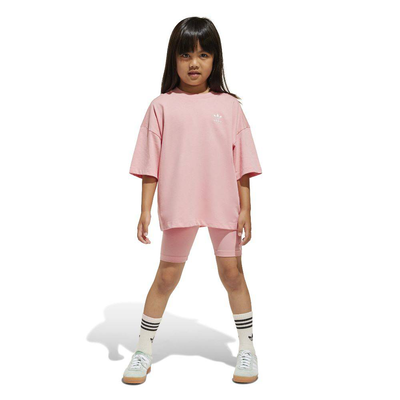 Adidas cs tee set, Pink, medium