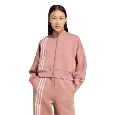 Adidas 3 stripes zipup, Clay, medium