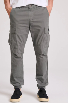 Funkybuddha cargo trousers, Sagegreen, medium