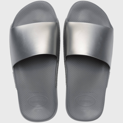 Slide classic metallic, Grey, medium