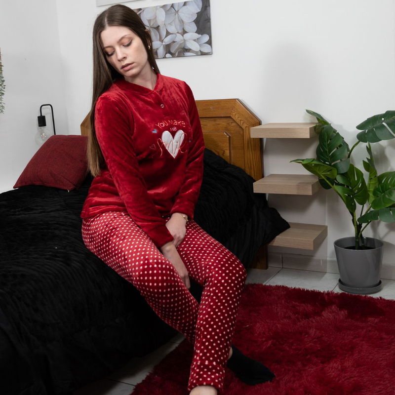 Product image: Womens thick velvet pajamas #2567-null