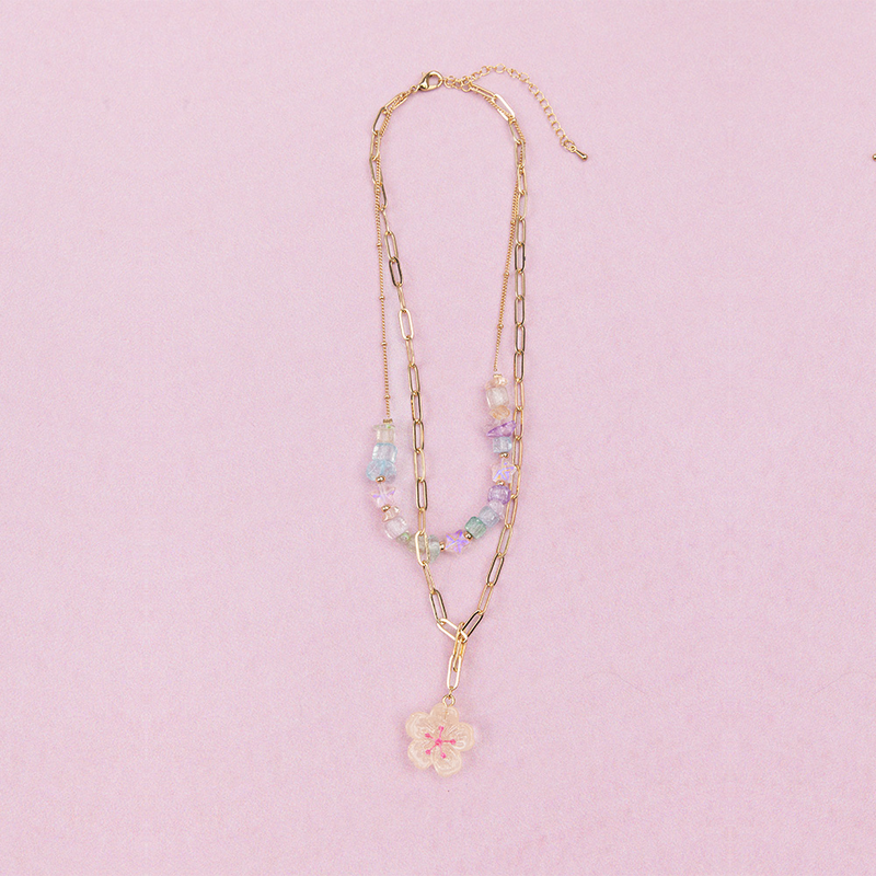 Great pretenders boutique chic garden gem necklace-null
