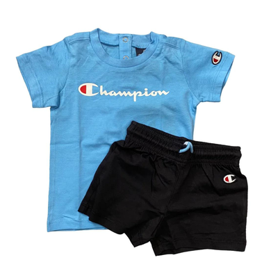 Champion toddler kids boys athletic set blue 306782-bs072