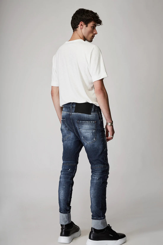 Stefan purple rain denim image number null