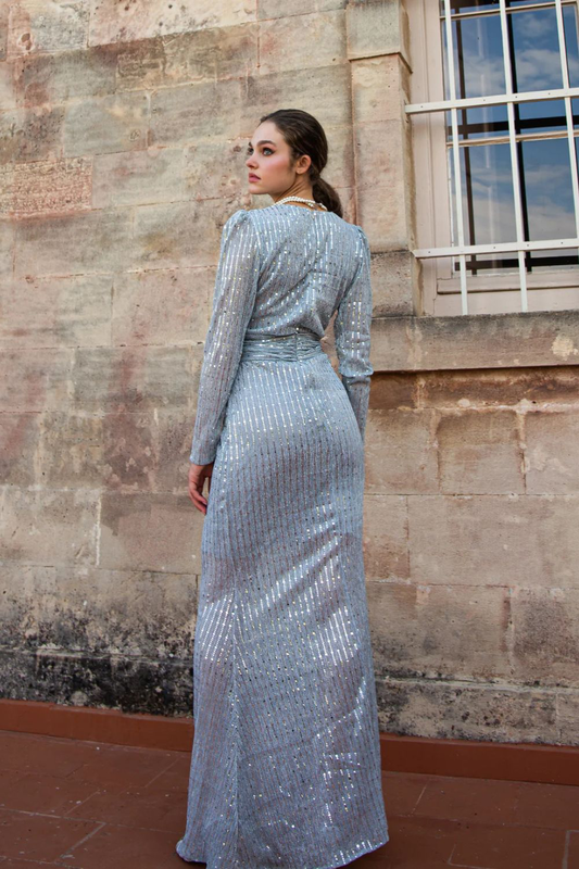 Mya dress v-neck-null