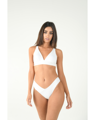 Top triangle with belt white, , medium