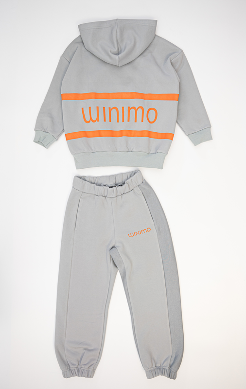 Set sweatshirt hoodie cardigan with joggers image number null