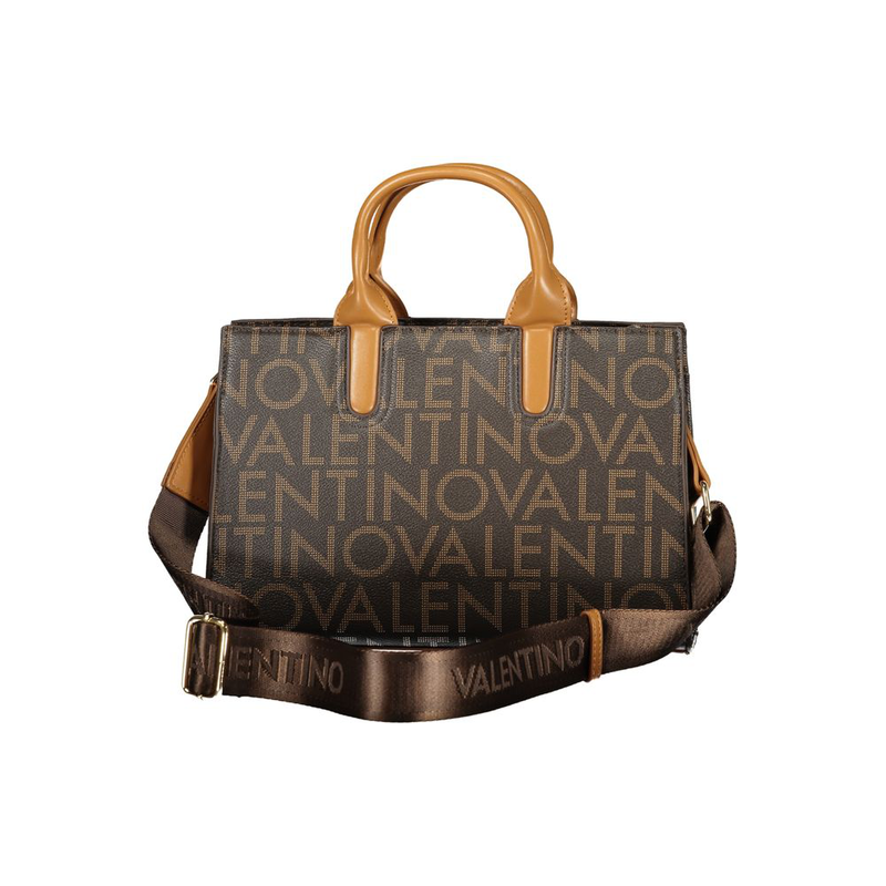 Marrone poliuretano women handbag-null