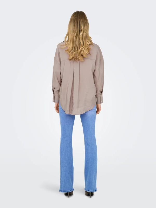 Only zazima loose shirt ls-null