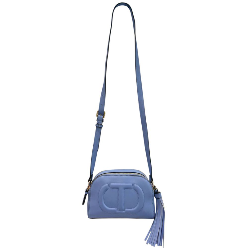Blue pu women crossbody-null