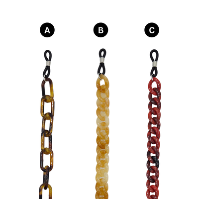 OJO hand made metal acetate and acrylic cords, , medium