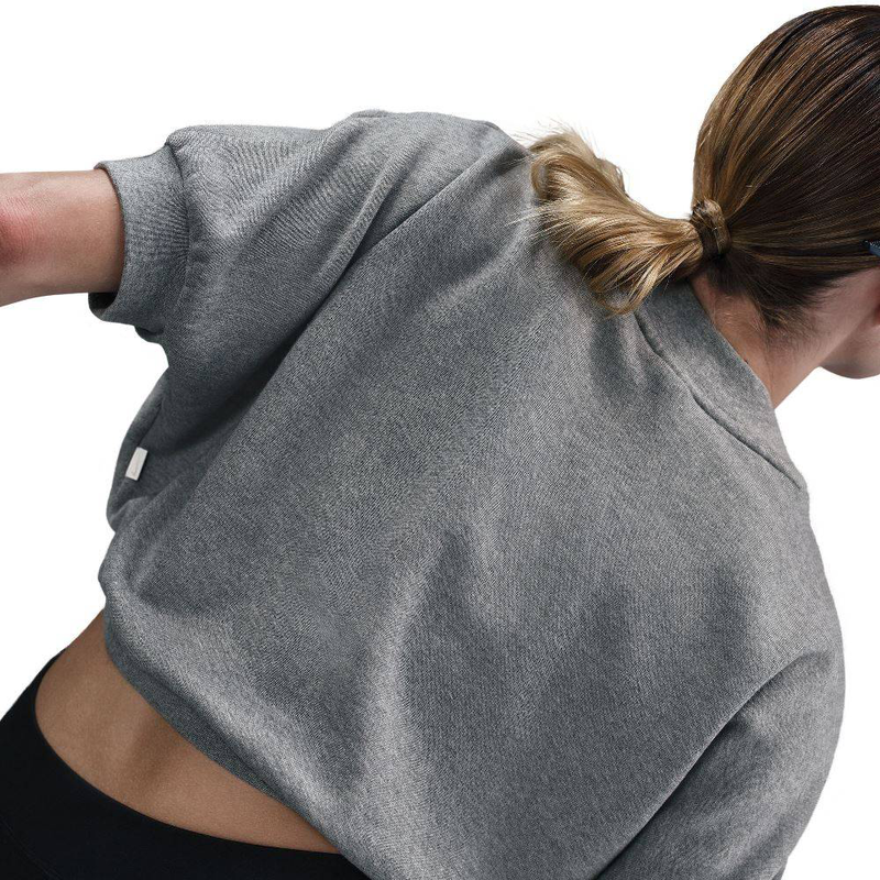 Product image: Nike sportswear womens french terry cropped crew top-null