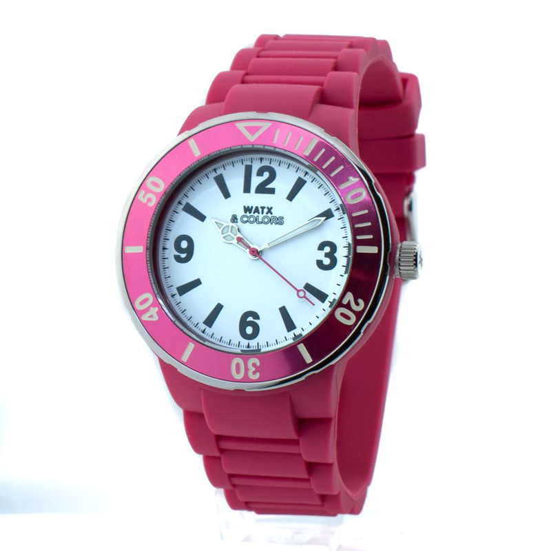 Multicolor rubber sport watch-null