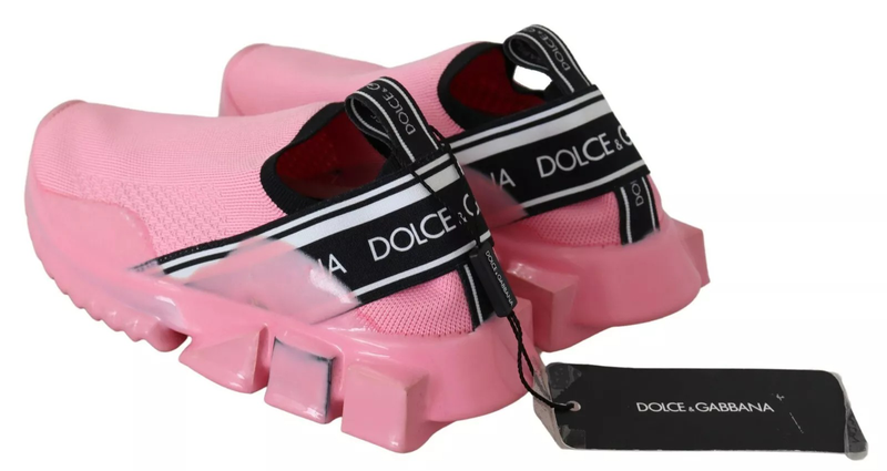Pink low top sorrento sneakers slip on casual shoes-null