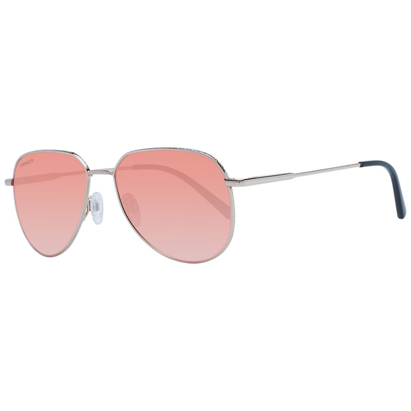 Rose gold metal sunglasses-null