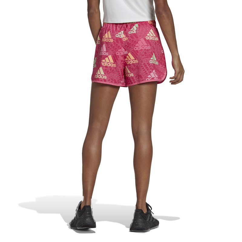 Adidas women 3-stripes sport brand love shorts (hk6511) image number null