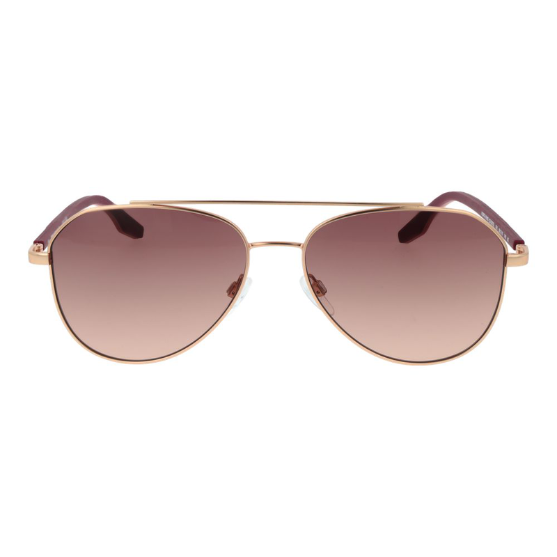 Rose gold rubber sunglasses-null