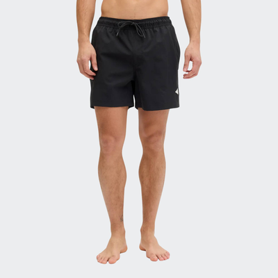 Maui tropic solid swim shorts regular, Black, medium