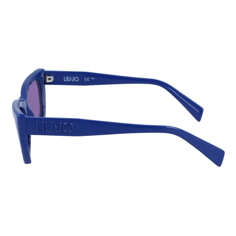Blue injected sunglasses-null