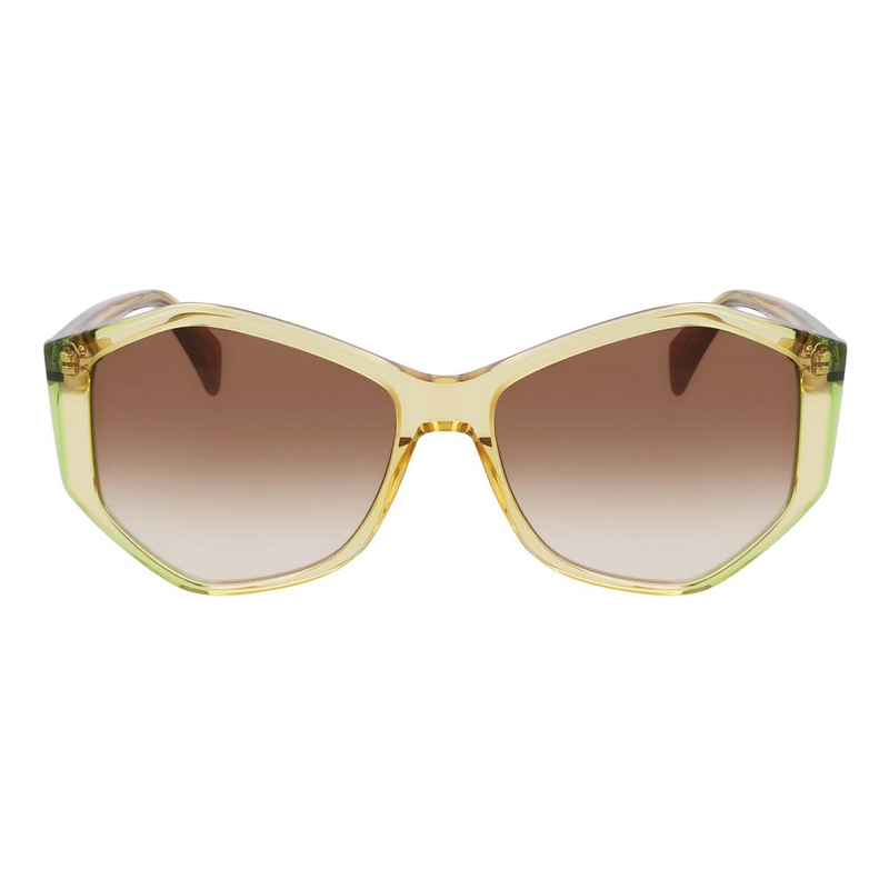 Bicolor acetate sunglasses-null