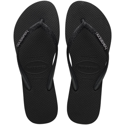 Slim glitter II, Black, medium