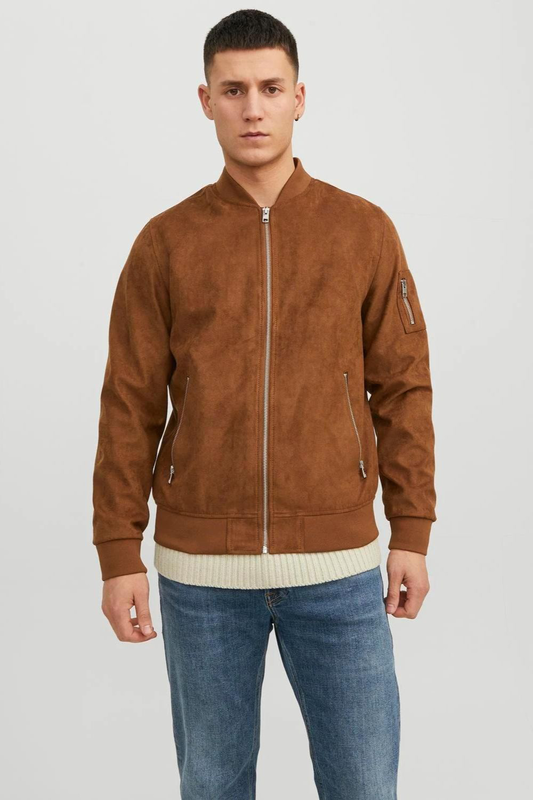 Jack & jones rocky faux suede jacket-null