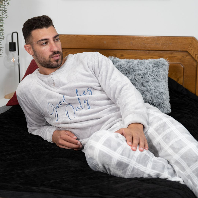 Men pajama velvet fleece #q2746 image number null