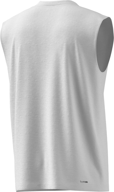 Adidas men's workout essentials feelready sleeveless t-shirt-null