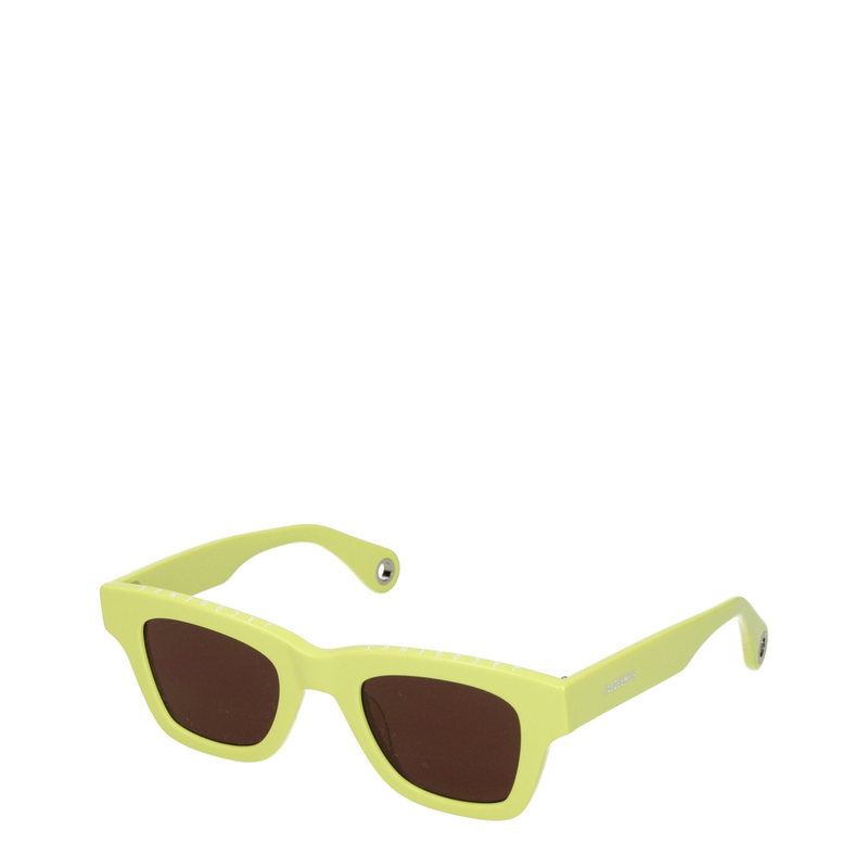 Yellow acetate sunglasses-null