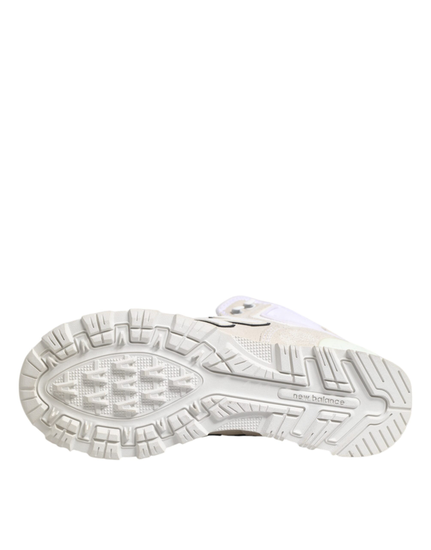 Off white suede sneakers shoes-null