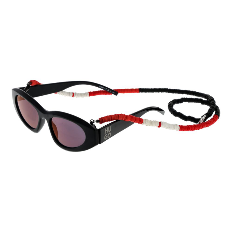 Black polyamide sunglasses-null
