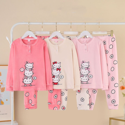 Girls pajama veloude #q3652
