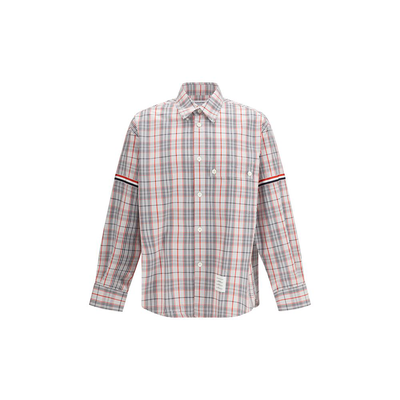 Multicolor fabric pattern shirt, Multicolor, medium