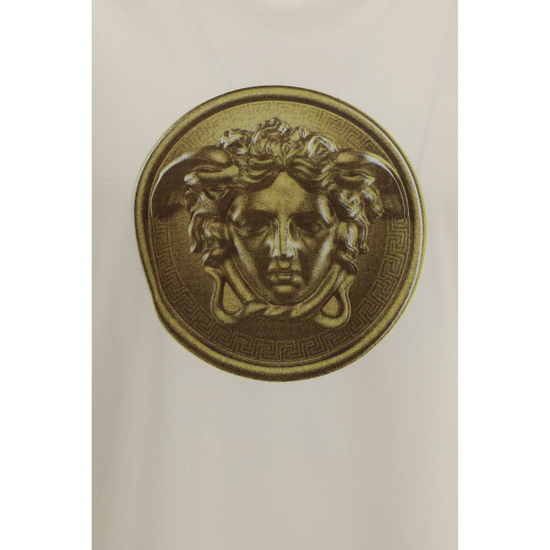 Beige cotton t-shirt-null