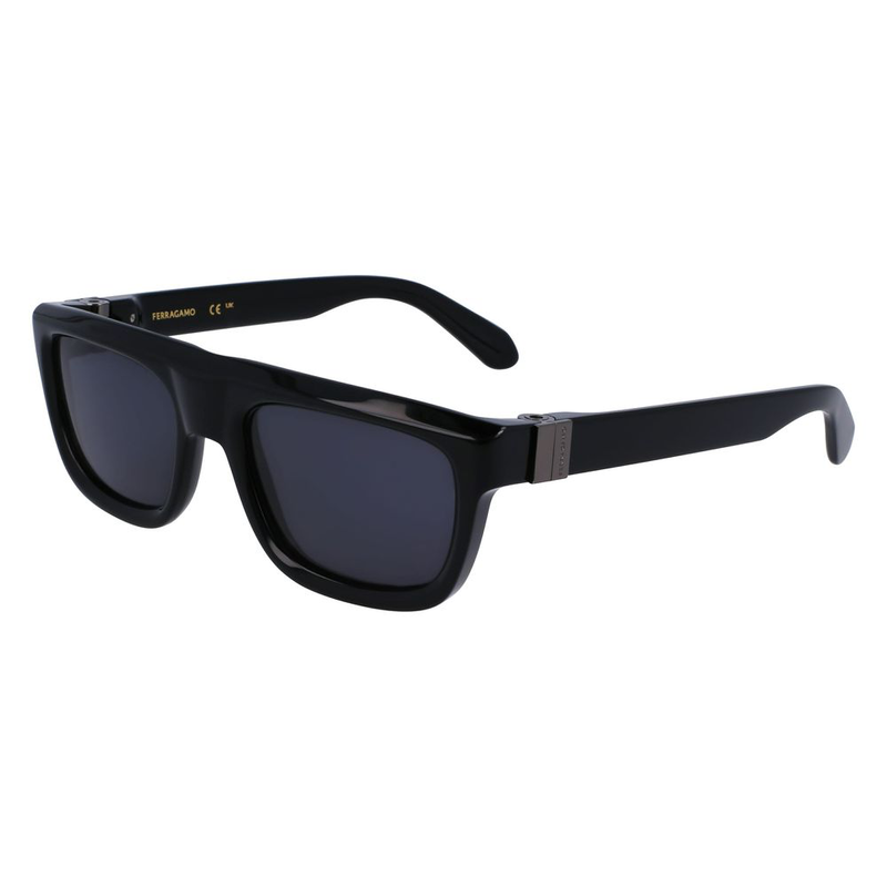 Black acetate sunglasses-null