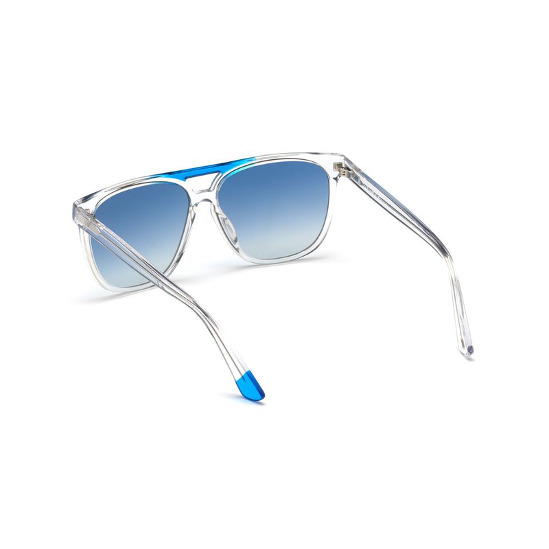 Transparent plastic sunglasses-null