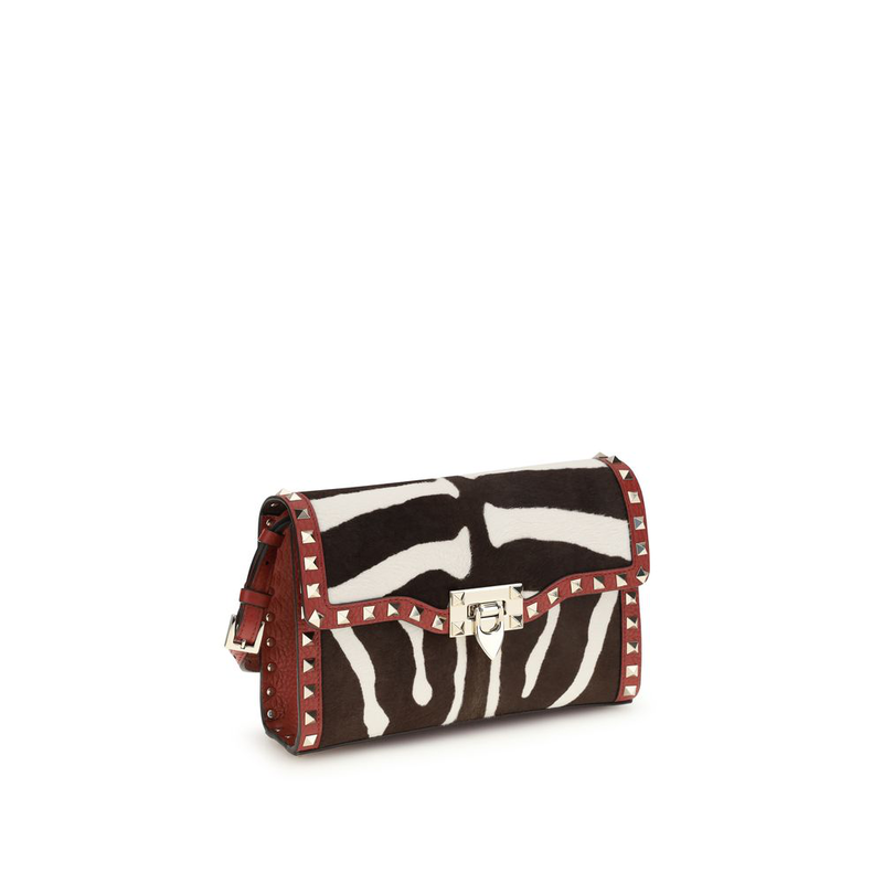 Multicolor calf leather bos taurus shoulder bag-null
