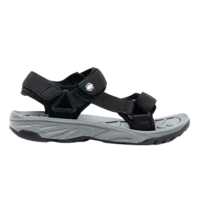 Lincoln walking sandals, Black, medium