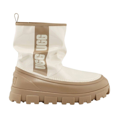Ugg classic brellah mini womens boot, Mustard Seed, medium
