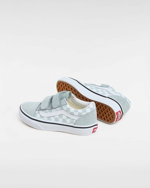 Product image: Kids old skool velcro color theory shoes-null