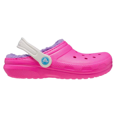 Kids classic lined clog, Pink Crush, medium
