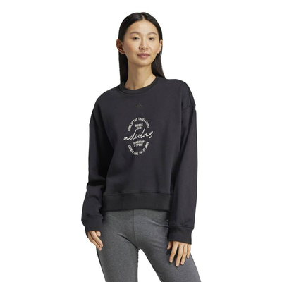 Women bluv q3 sweatshirt, Black, medium