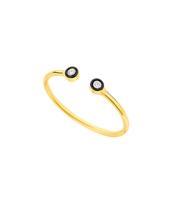 Double white diamond ring, , medium